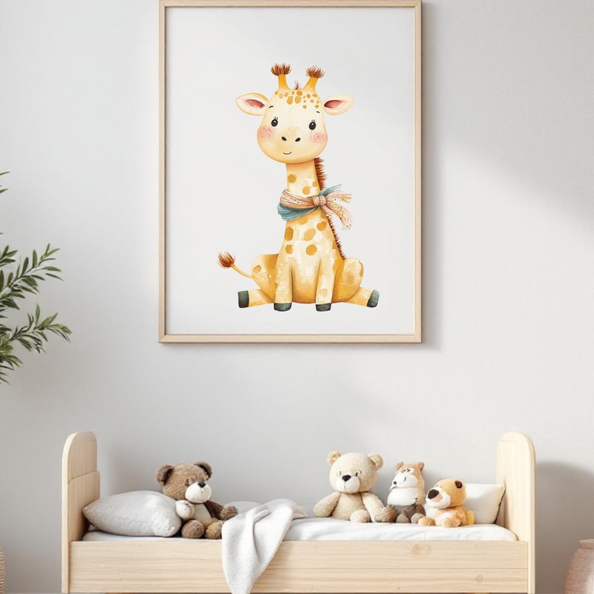Buegelbild Giraffe Buegelbild Giraffe